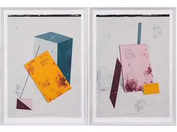 Registros I & II - Paper Painting by NOVOCUADRO ART COMPANY - view 2